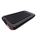 Marrkey for iPhone 6/6S Aluminum Metal Case - Water Resistant Shockproof Heavy Duty Tempered Glass Screen Protector Dual Layer Protective Case for Apple iPhone 6 6S - Black