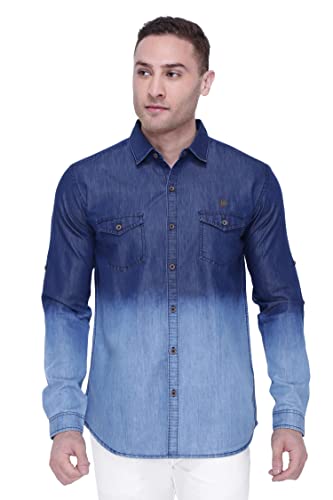 Image of Kuons Avenue Men's Solid Slim Fit Shirt