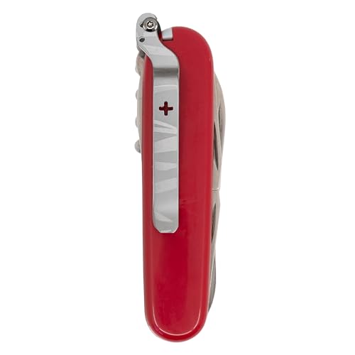SwissKarry Clip Compatible with Some 91mm Victorinox Swiss Army Knife Models. Please Check Compatibility. 5 Custom Designs for a Personalised Multi-Tool. Stainless Steel Tough. 'Zeb Matte'