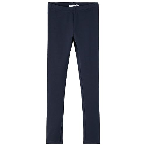 NAME IT Mädchen Bio-Baumwoll Leggins/Hose Dark Sapphire 152