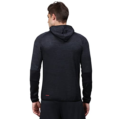 Image of CAHOOT Men Solid Full Sleeve Black Stylish Sports Jacket