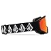Volcom - Attunga Goggles Youth Matte Black Stone + Bonus Lens Yellow/Red Chrome