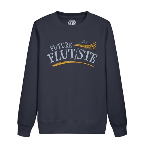 Sweat jeune musicienne cadeau anniversaire pour enfant jouant de la flûte