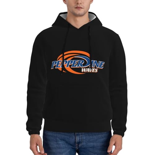 Oicvrct Pepperdine University Men's Fleece Lined Hoodie - Ultra-Soft Plush Lined Hooded Sweatshirt with Pocket3