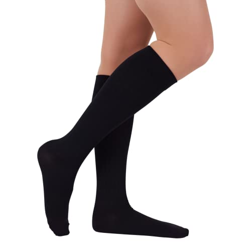 Image of Rejuva Freedom 15-20 mmHg Knee High Compression Socks Men & Women Long Socks
