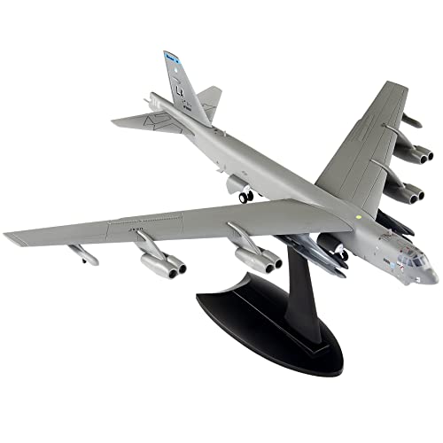 b52 model - Busyflies Fighter Jet Model 1:200 B-52 Long-Range Subsonic Jet-Powered Strategic Bomber Plane Model Diecast Military Airplane Model for Collection and Gift