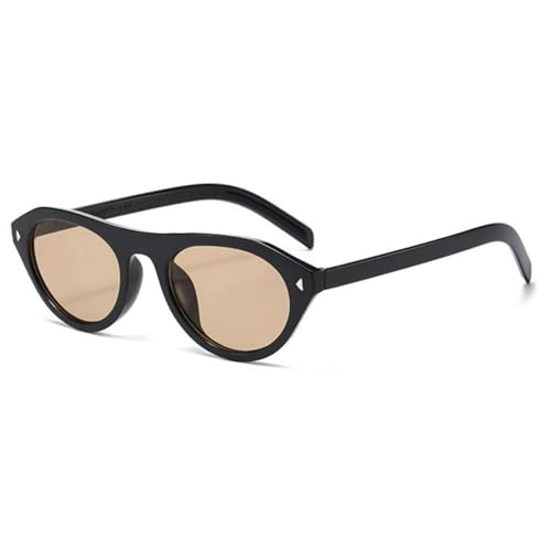 helena Fashion Cat Eye Sunglasses For Men Women Vintage Designer Punk Sunglasses Men's Unisex punk Rivet Eyewear UV400 (C2)