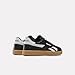 Reebok Unisex Smash Edge Suede Sneaker, Black/White/Gum, 10.5 US Men
