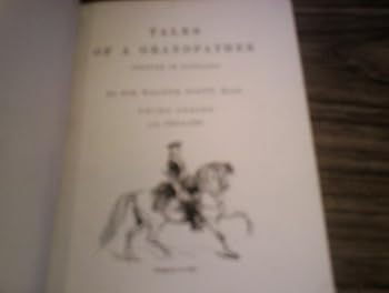 SCOTT'S TALES TALES OF A GRANDFATHER THIRD SERIES