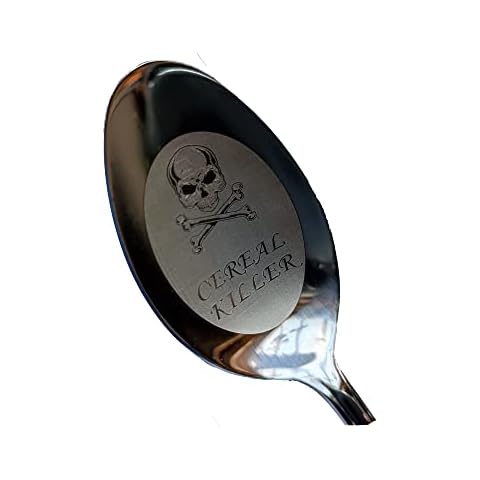 Personalised Dessert Spoon Cereal Killer Personalized Funny Gift - Perfect Cereal Lover Gift Cover