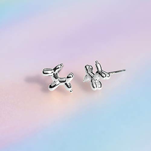 Boma Jewelry Sterling Silver Balloon Animal Dog Stud Earrings4