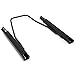 ECOTRIC Universal Seat Sliders Seat Mounting Track, Dual Locking Rails Brackets Kit Most Aftermarket Seats- 1 x Set of Sliders Electrophoresis Black