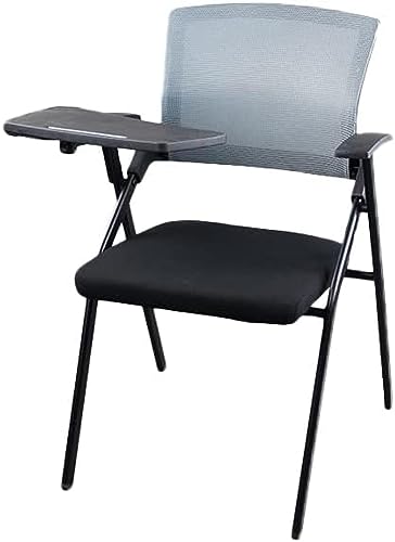 Chaise de bureau pliante multifonctionnelle verte et noire FANDIAO