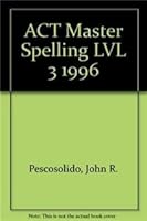 ACT Master Spelling LVL 3 1996 0811492885 Book Cover