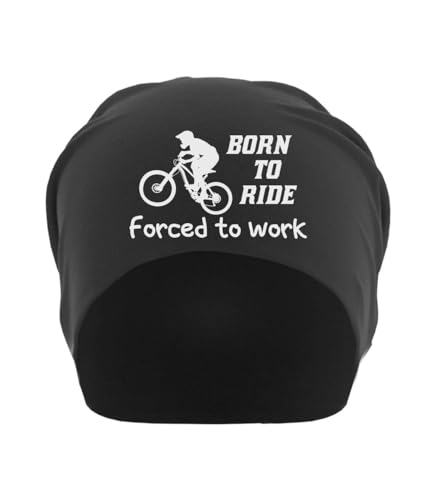 Bonnet cycliste en coton fin noir pour trajets quotidiens et vélotaf urbain