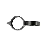Brinyte Tactical Flashlight Finger Ring (Black), Compatible PT16 Tactical Flashlight