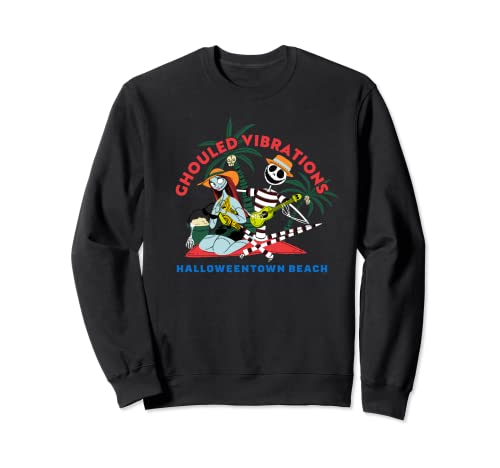 Sweat Nightmare Before Christmas Disney pull Halloween col rond vêtement gothique pop culture