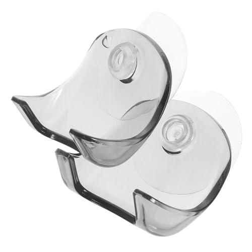 MUSISALY Shower Shaver Hook 2 Pack Suction Razor Holders Razor Holder for Bathroom Manual Shaver Hanger