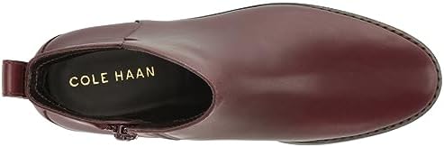 Cole Haan Women's River Chelsea Bootie Ankle Boot, Waterproof Bloodstone Leather, 6 Wide | Image 4