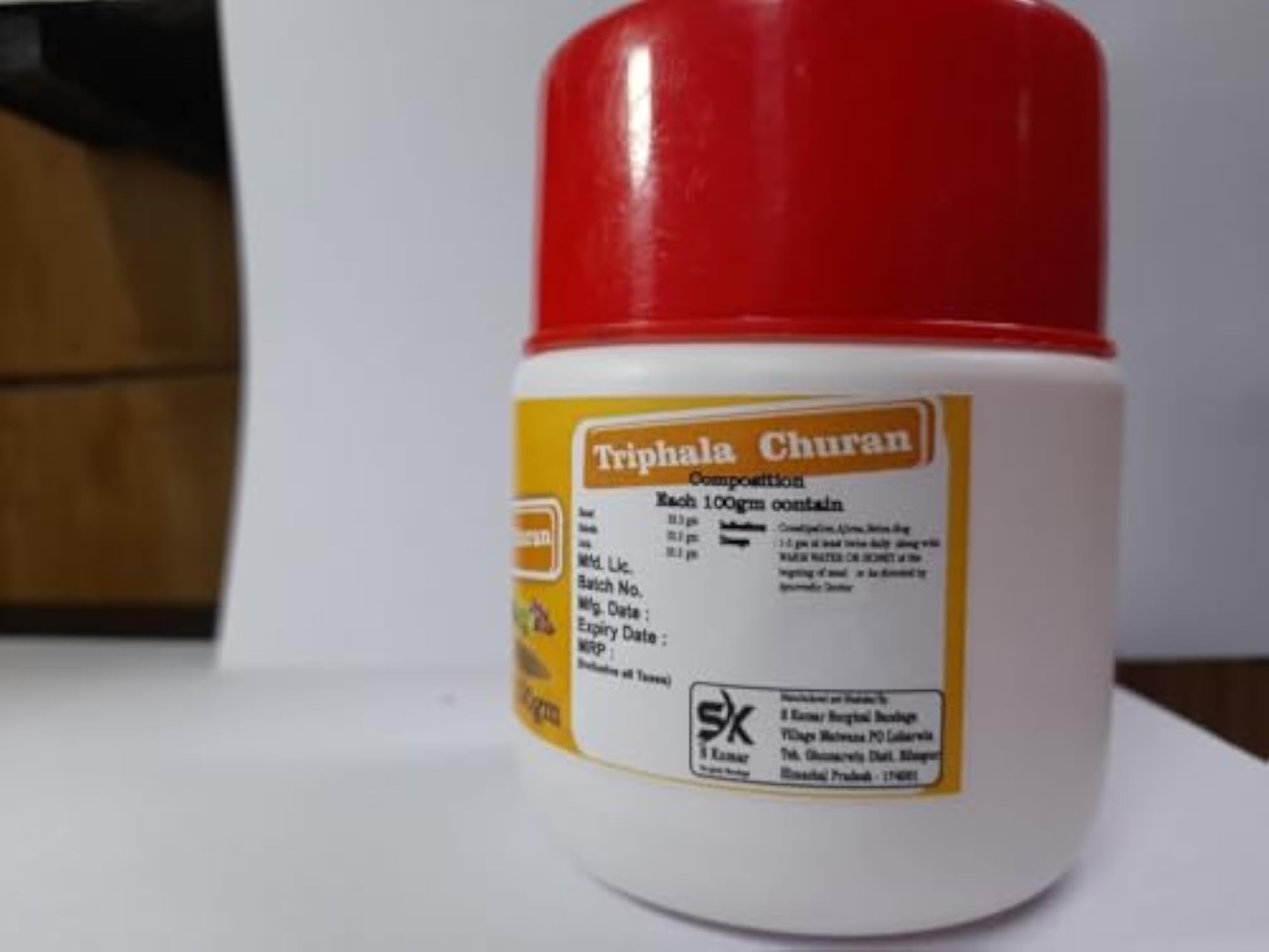 Organic Triphala Churna for Digestive Support, Ayurvedic Remedy