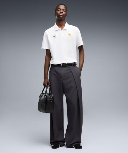 PUMA Scuderia Ferrari F1 Herren Classic Polo - Weiß - Größe: M – Ansicht 3