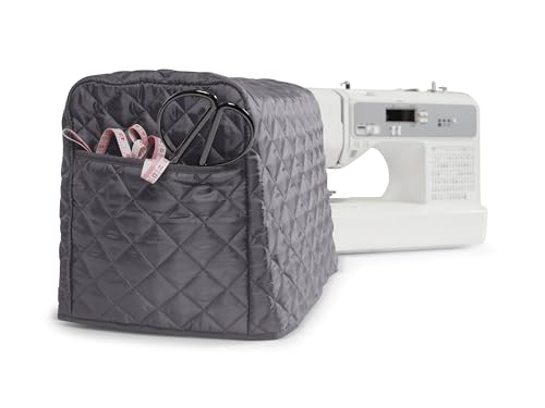 image for Covermates Sewing Machine Cover - Padded Protection, Storage Pockets, 