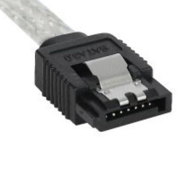 Cable SATA 6Gb/s redondo con pestillo 0.5 m miniatura 3