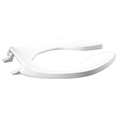 Centoco 460STSFE-001 WC-Sitz Rund – Vorne Offen, Mit Fast-N-Lock, Extra Robust Für Gewerbe, Weiß