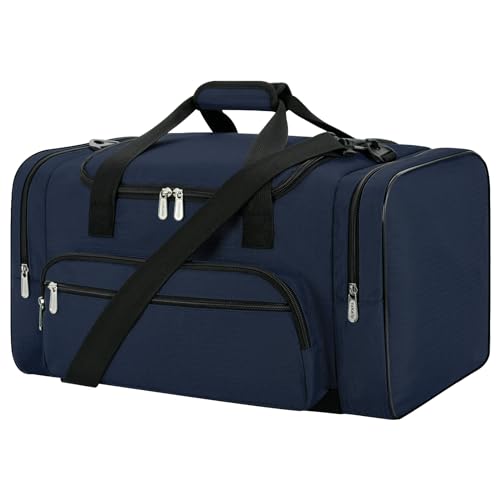 Image of Sports Duffel Bag 26 Inch Travel Gym Duffle - Navy Blue