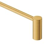 Moen Align Brushed Gold 18-Inch Modern Single -Towel Bar, YB0418BG