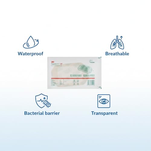 Image of 2026 New and Improved Tegadem 8526 IN Transparent Film Dressing 10cm x 12cm Waterproof & Sterile (Pack of 10)