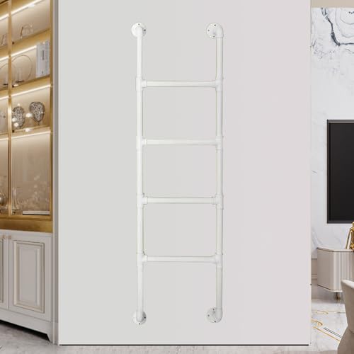 Échelle pour puits de lumière et sous-sol en métal fixe de 140 cm - 2