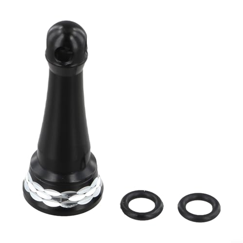 Aluminum Alloy Fishing Reel Balance Bar, 47mm for CNC-Machined Counterweight Tuning Rod for Saltwater Baitcasting Reels Compatible with STRADIC, NASCI, Stella, VANFORD, F6,(Black)