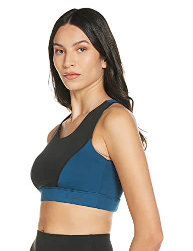 Image of Longies Women's Polyester, Spandex Padded Wire Free Sports Bra