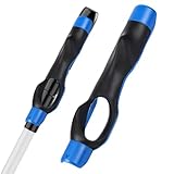 HOLOCOZO Golf Grip Trainer for Right & Left Hand, Swing Training Aid for Correct Hand Position, Anti-Slip Golf Grip Attachment, Muscle Memory Golf Practice Tool for Beginners & Pros (Black Blue)