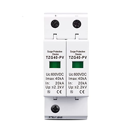Parafoudre basse tension DC 600V contre les coupures et surtensions d'orage