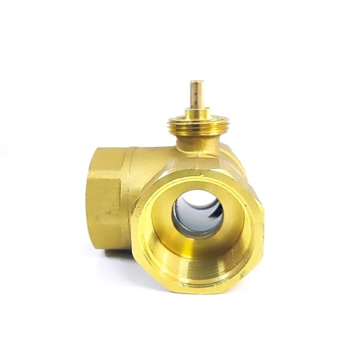 Válvula de bola de 3 vías eléctrica de latón DN15 para evitar cortes de agua 5