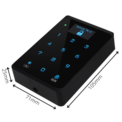 Elektronisches ferngesteuertes Schloss, Smart Schloss - intelligente Sicherheit mit WiFi und PIN