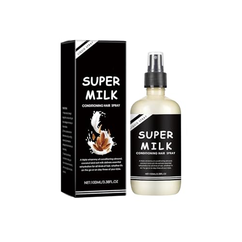 Spray Capilar Sin Aclarado, Hidratación Suave, Reduce Frizz, Suave & Brillante, Spray Volumen Ligero