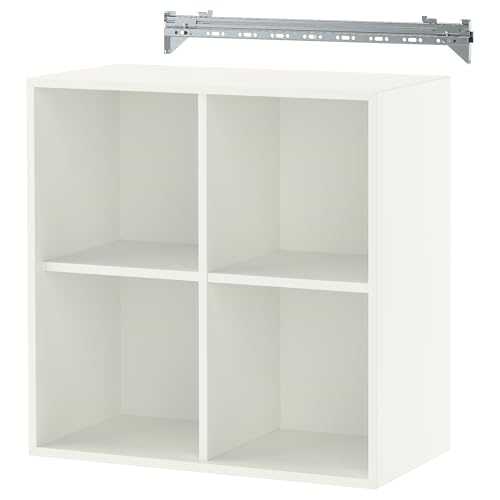 Étagère murale blanc 4 compartiments ProTuning EKET 70x35x70 cm - 2