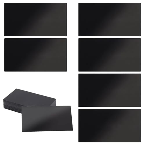 Cartes de table en acrylique noir de mariage pour une décoration de fête élégante et moderne
