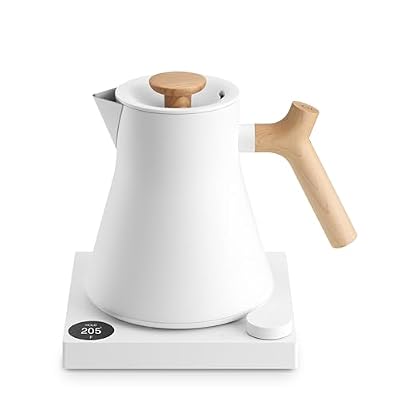 Fellow Corvo EKG Pro Small Electric Tea Kettle for Coffee, 0.9 Liter