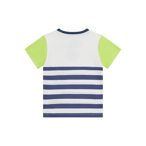 GUESS Boys' Eco Short Sleeve Yarn Dye Striped T-Shirt2