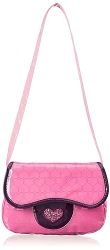 Image of Amazon Basics 8-Piece Pretend Play Purse Toy with Accessories for Girls Ages 3 and Up, Kids Toy Handbag Gift Set Including Smartphone, Sunglasses, Pretend Makeup Kit, Keys and Credit Card, Pink