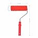 Hanroy 8'' Patterned Paint Roller for Wall Decoration Classic Texture Rubber Roller Decorative Household DIY Paint Art Tool for Wall Decoration (2018T)