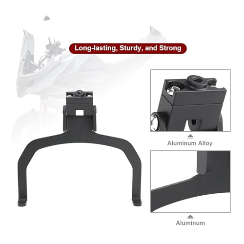 Support GPS Triumph Tiger 660 Anti Vibration Barre Pare-brise - 4