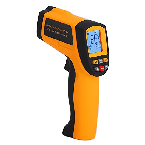 Thermomètre infrarouge sans contact ABS mesure température maison travail portable