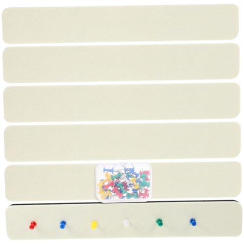 Uonlytech Felt Wall Hanging Board Bulletin Boards for Walls Memo Felt Strips Small