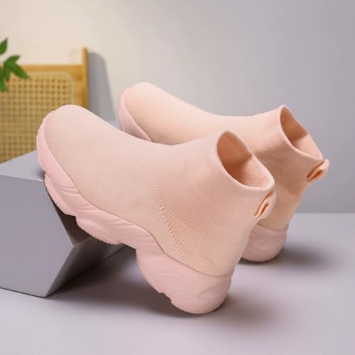 Boys Girls Breathable Athletic Sneakers Lightweight Outdoor Tennis Sock Shoes3