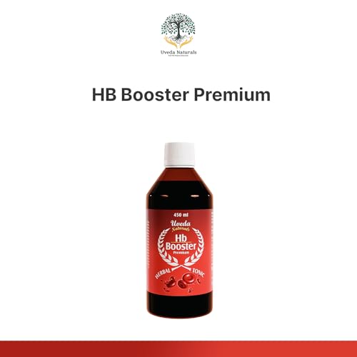 Hb Booster | 450ml | Iron tonic & Enhances haemoglobin level | Herbal Tonic | Ayurvedic Syrup | Naturals & Safe | Zero side effects